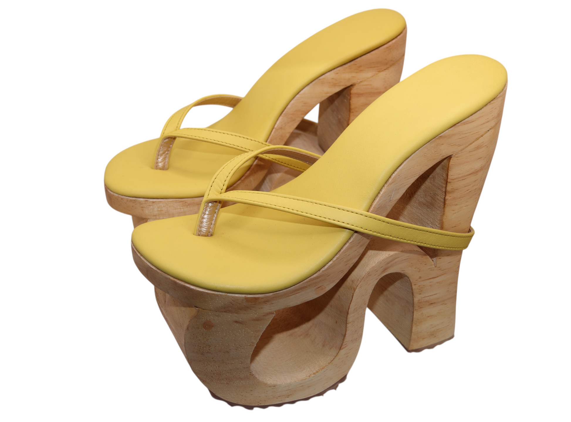 Soléna Wooden Heels