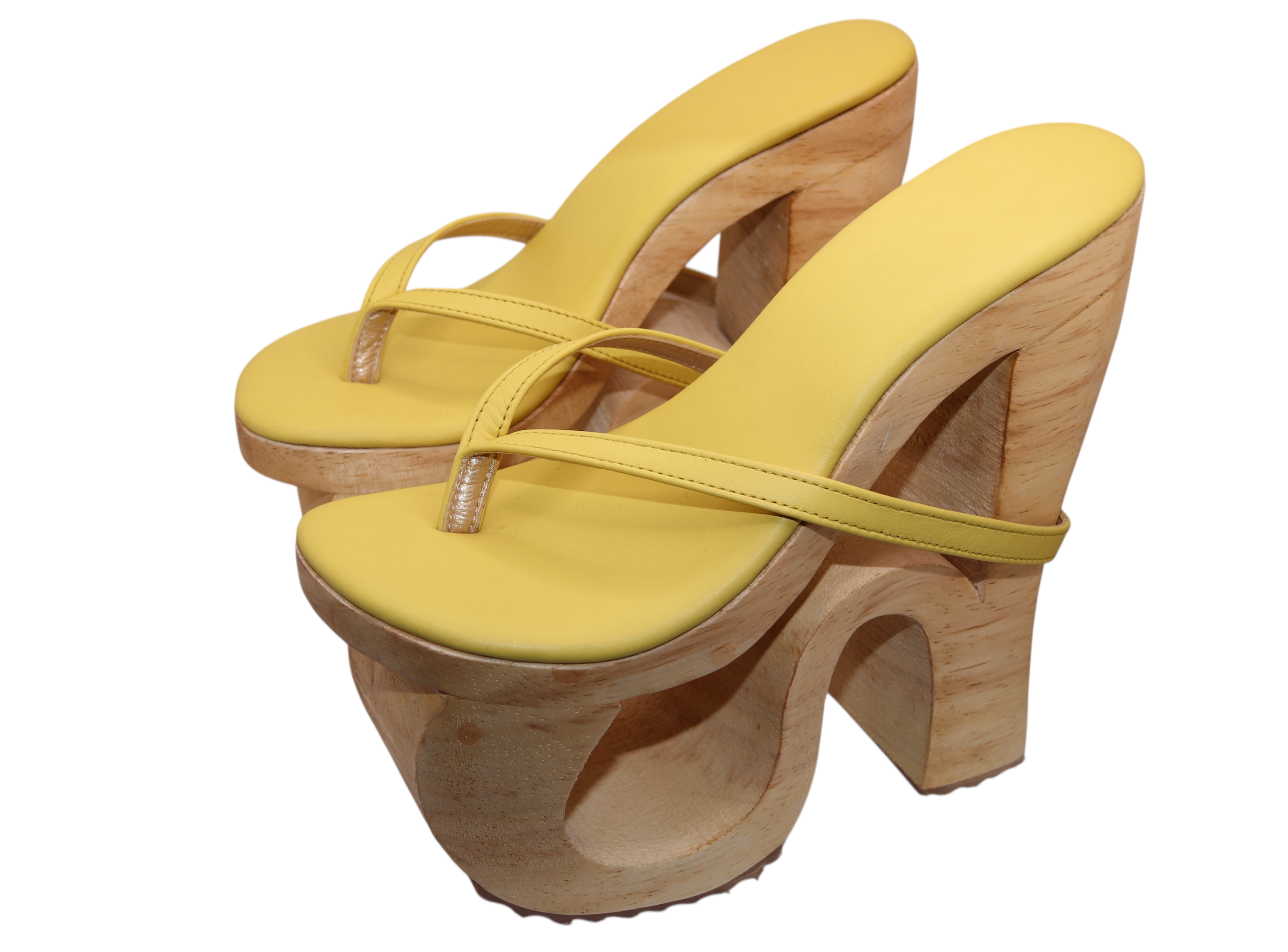 Soléna Wooden Heels